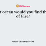 In what ocean would you find the Ring of Fire?