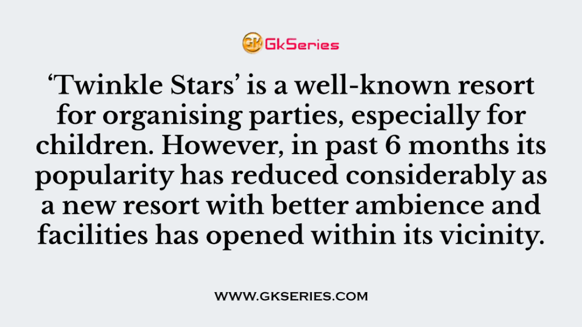 Name the related feature of business environment which has influenced the business of ‘Twinkle Stars’ adversely