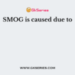 SMOG is caused due to