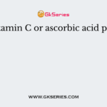 The Vitamin C or ascorbic acid prevents