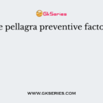 The pellagra preventive factor is