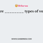 There are ________ types of volcanoes