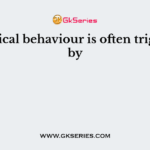 Unethical behaviour is often triggered by
