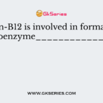 Vitamin-B12 is involved in formation of coenzyme_____________