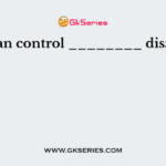 We can control ________ disasters