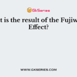 What is the result of the Fujiwhara Effect?