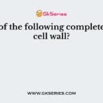 Which of the following completely lacks cell wall?