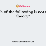 Which of the following is not a CSR theory?