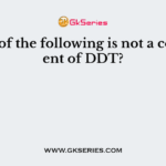 Which of the following is not a constituent of DDT?