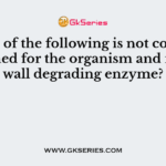 Which of the following is not correctly matched for the organism and its cell wall degrading enzyme?