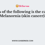 Which of the following is the cause of Melanornia (skin cancer)?