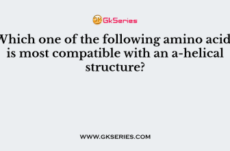 Which one of the following amino acids is most compatible with an a-helical structure?