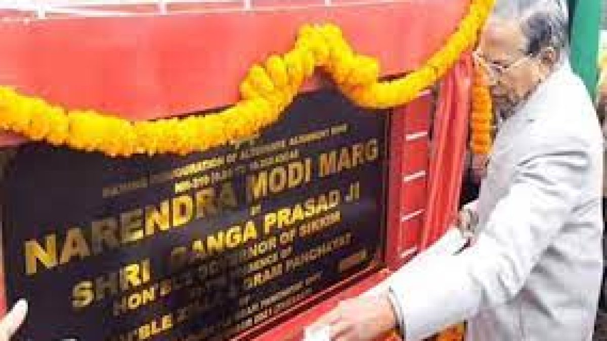 Jawaharlal Nehru Road renamed as ‘Narendra Modi Marg’