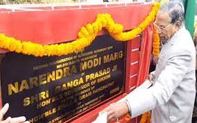 Jawaharlal Nehru Road renamed as ‘Narendra Modi Marg’