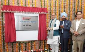 Defence Minister Rajnath Singh inaugurates Kalpana Chawla Research Centre at Chandigarh University