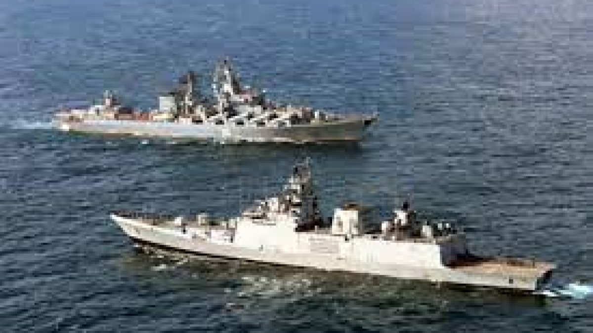 Indian Navy and Russian Navy conducts PASSEX Exercise in Arabian Sea