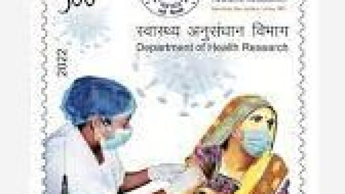 Health Minister Mansukh Mandaviya launches commemorative postal stamp to mark first anniversary of Covid vaccination drive
