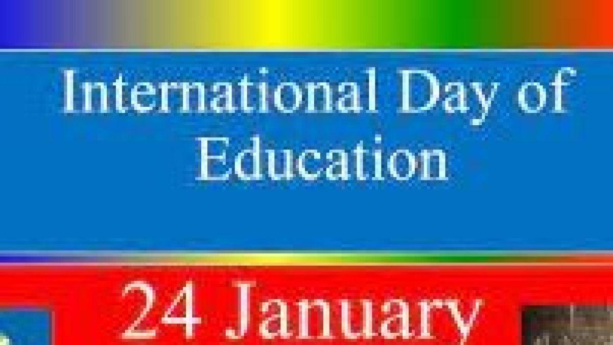 International Day of Education: 24 January