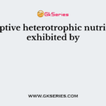 Absorptive heterotrophic nutrition is exhibited by