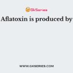 Aflatoxin is produced by