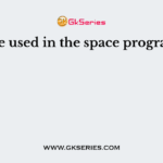 Algae used in the space program is