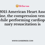 As per 2015 American Heart Association Guideline, the compression ventilation ratio while performing cardiopulmonary resuscitation is