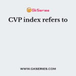CVP index refers to