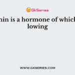 Calcitonin is a hormone of which of following