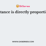 Capacitance is directly proportional to