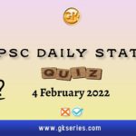UPSC Daily Static QUIZ