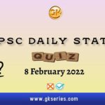 UPSC Daily Static Quiz