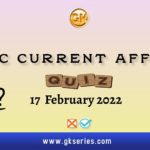 UPSC Daily Current Affairs Quiz