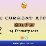UPSC Daily Current Affairs Quiz