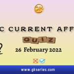 UPSC Daily Current Affairs Quiz