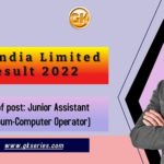 Name of post: Junior Assistant (Clerk-cum-Computer Operator)
