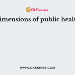 Dimensions of public health
