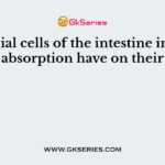 Epithelial cells of the intestine involved in food absorption have on their surface