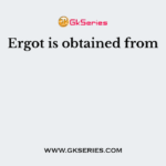 Ergot is obtained from