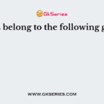 Ferns belong to the following group