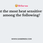 Find out the most heat sensitive vaccine among the following?