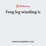 Frog leg winding is