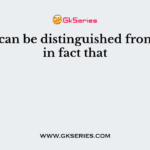 Fungi can be distinguished from algae in fact that