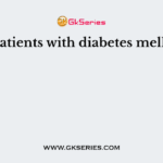 In patients with diabetes mellitus