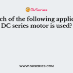 In which of the following applications DC series motor is used?