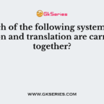 In which of the following systems, transcription and translation are carried out together?