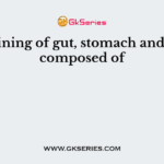 Inner lining of gut, stomach and liver is composed of