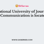 MC National University of Journalism and Communication is located at