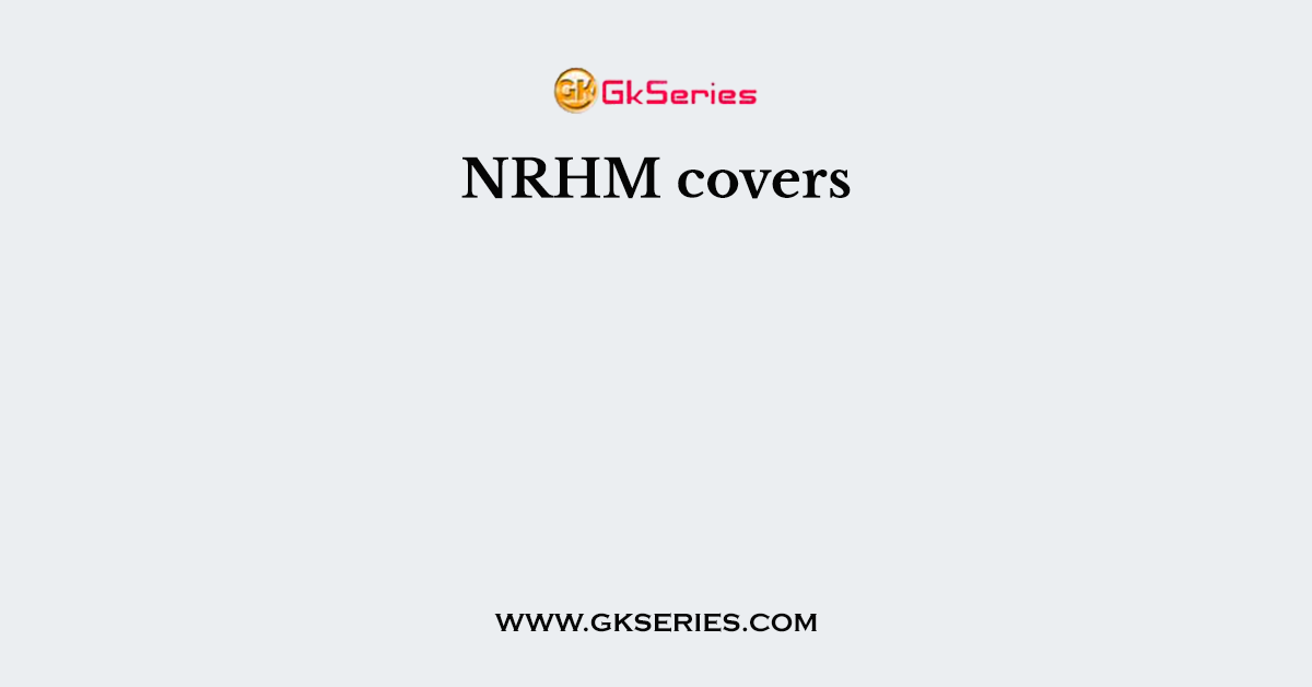 NRHM covers