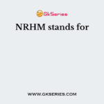 NRHM stands for