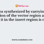 Proteins synthesized by carrying out a translation of the vector region and continuing it in the insert region is called as